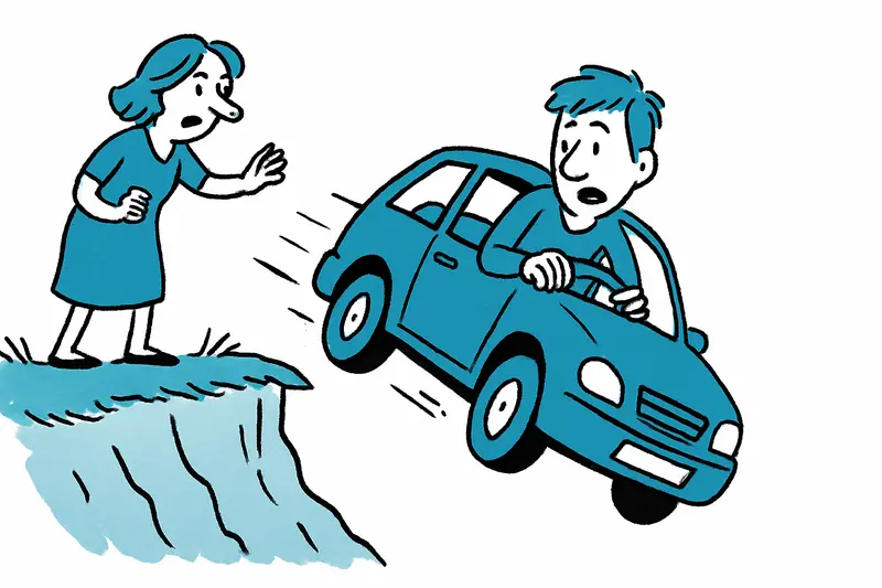 Joven de 19 años hace caer el coche de su madrastra por un precipicio de tres metros en Sant Elm