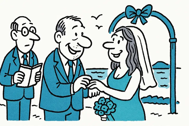 27 años, un sí y la isla como testigo: Peggy Jerofke y Steff Jerkel celebran en Mallorca