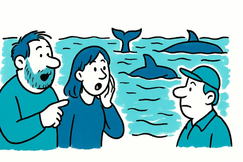 Gran encuentro en alta mar: 48 cachalotes avistados al norte de Menorca