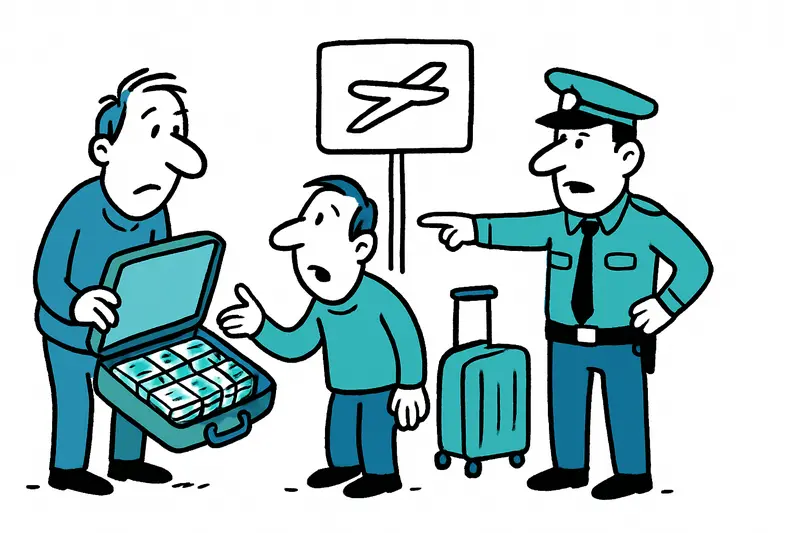 Por qué 62.890 euros en una maleta en el aeropuerto de Palma son un problema - y qué debemos aprender de ello