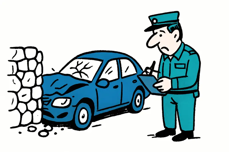 Hombre de 65 años muere en accidente en la Ma-13A cerca de Santa Maria del Camí