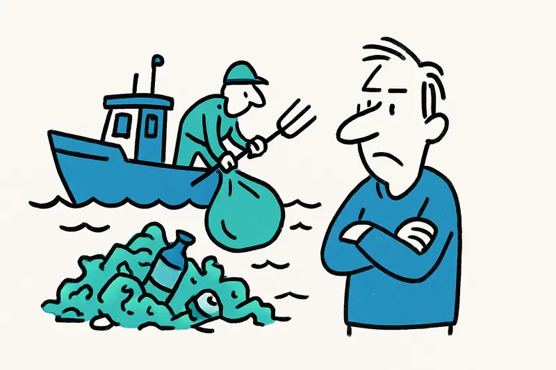 Casi 7,6 toneladas de basura en mayo sacadas del mar — ¿basta con recogerla?