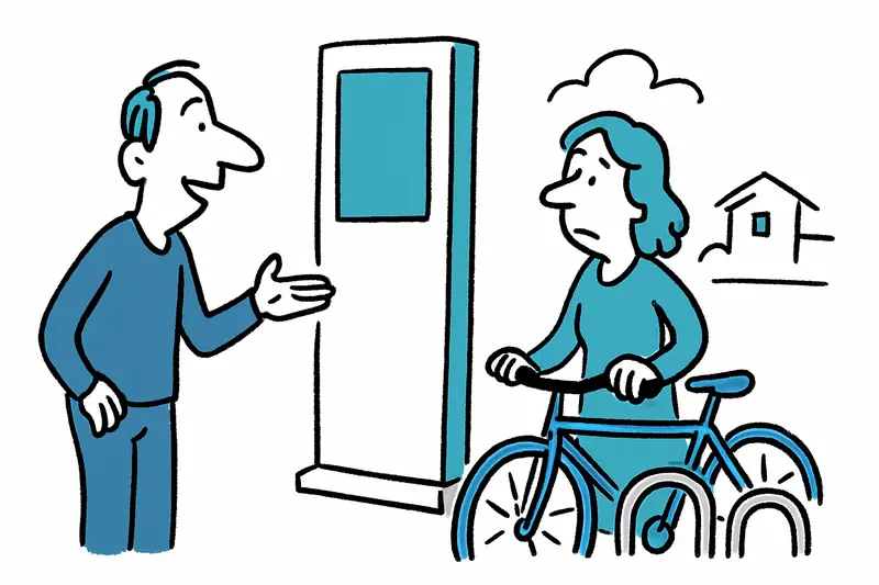 86 nuevas columnas informativas y 400 aparcamientos para bicicletas: pueblos pequeños, gran impacto