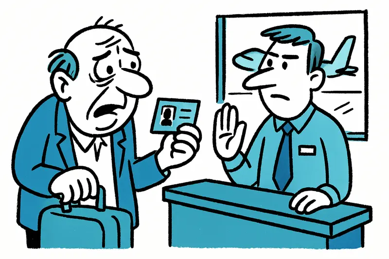 Casi detenido en la puerta: Documento de identidad caducado pudo impedir viaje a Mallorca