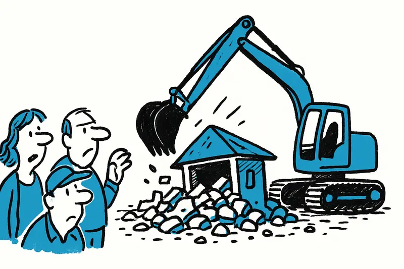 Demolición en Son Moll: Un quiosco, muchas preguntas abiertas