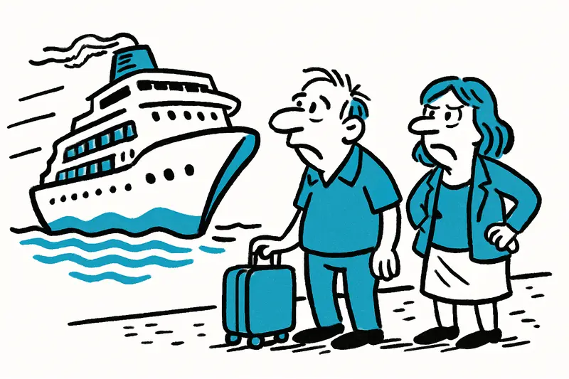 Zarpar temprano, dos pasajeros quedaron atrás: lo que revela el caso «Aida Luna»