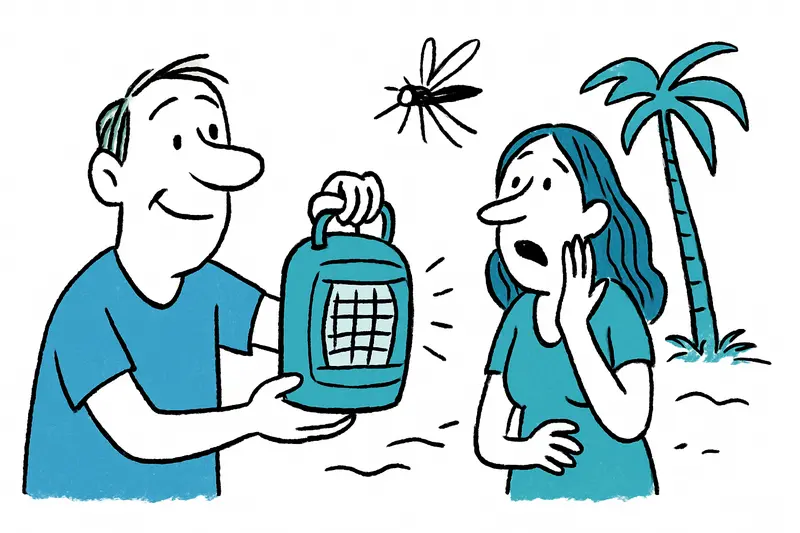 Aldi trae lámpara antimosquitos sin químicos a la isla: pequeña ayuda contra las molestias del verano