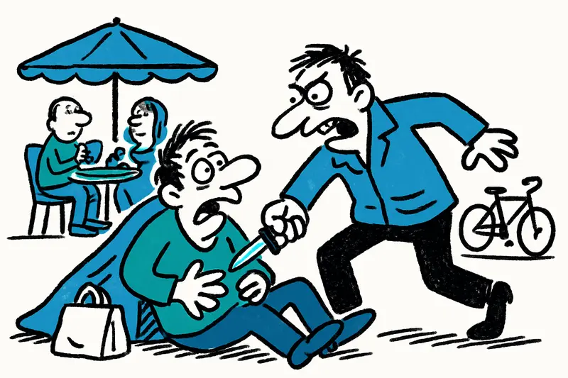 Ataque en el Paseo del Born: cuando la violencia alcanza la zona de paseo