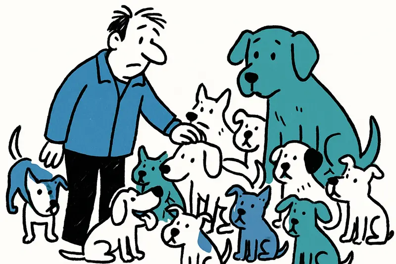 Aus verwahrloster Finca: 50 Hunde in Son Reus suchen ein Zuhause