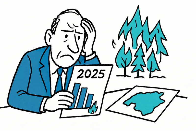 Balance 2025: Menos incendios forestales — ¿motivo de preocupación o de autosatisfacción?
