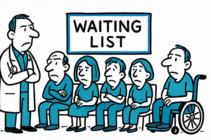 Baleares: cada vez más pacientes esperan más de medio año para operaciones