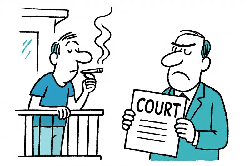 Fumar en el balcón: cuando el humo de los vecinos llega a los tribunales — un análisis realista para Mallorca
