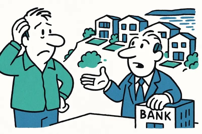 Banco con proyecto de villas en Mallorca: ¿Quién asume el riesgo?
