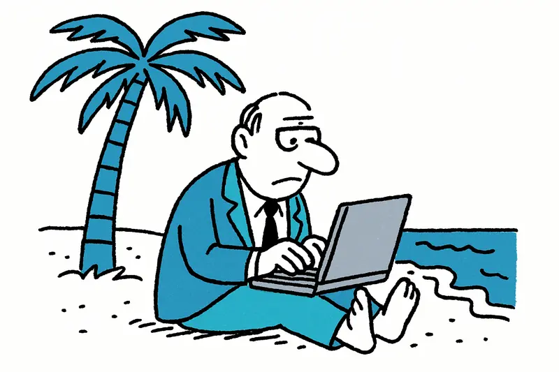 Funcionarios en workation: ¿Hasta qué punto puede ser granular el trabajo estatal bajo las palmeras?