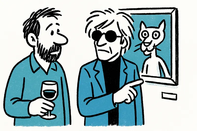 Luz vespertina: Bedoy se encuentra con Warhol en el Pink Panthers Collectors Club