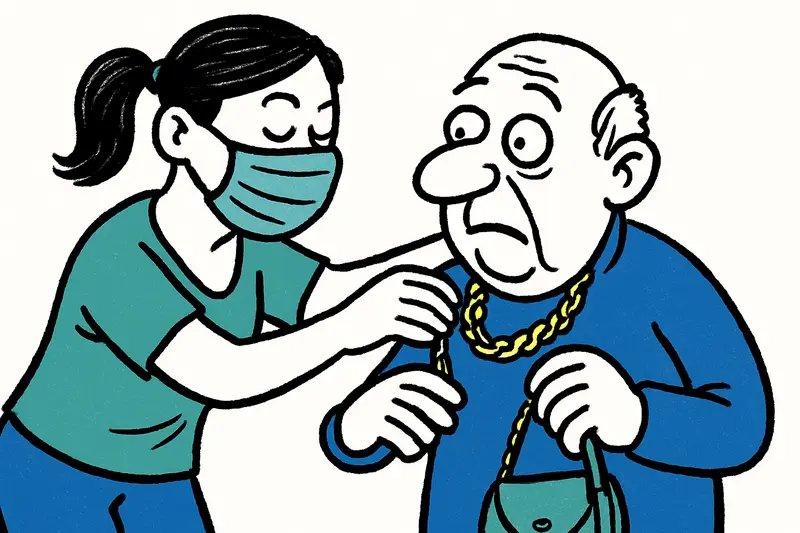 Nueva estafa: personas mayores despojadas de joyas tras «masajes» — qué hacer ahora