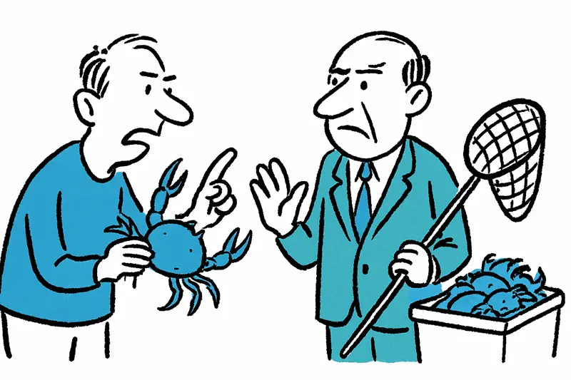 Blaues Krabben-Problem: Warum der Beschluss des Inselrats nur der Anfang sein darf