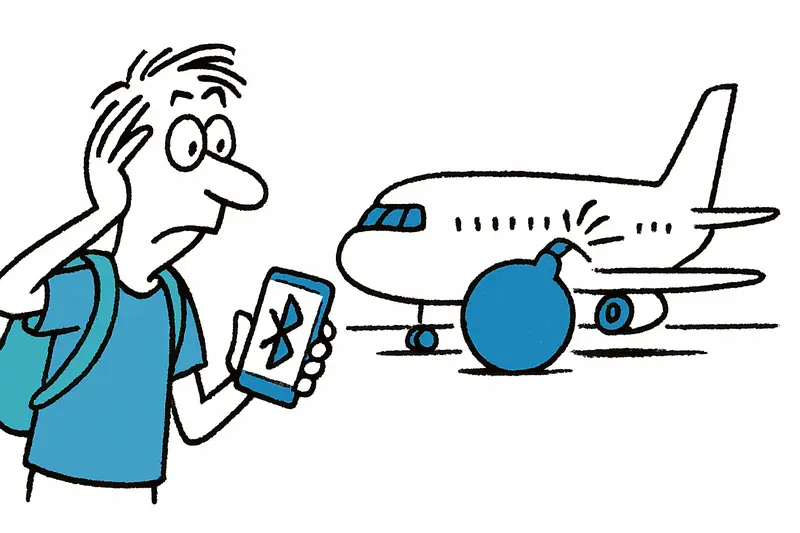 Nombre Bluetooth "BOMB" paraliza vuelo: verificación de la realidad para Son Sant Joan
