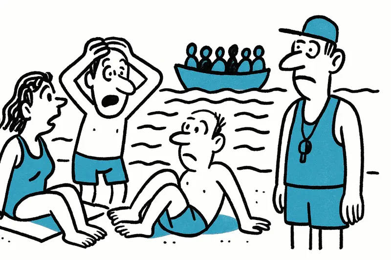 Barcos frente a bañistas: por qué las travesías vuelven a llegar a las playas