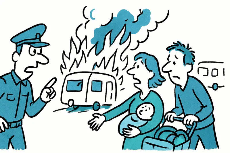 Incendio en el aparcamiento de Son Hugo: ¿Fue intencionado y quién protege a la comunidad de autocaravanas?