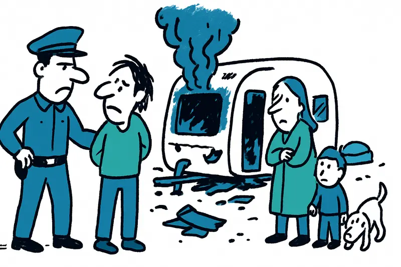 Incendio en Son Hugo: ¿Quién protege a las personas que viven en caravanas?