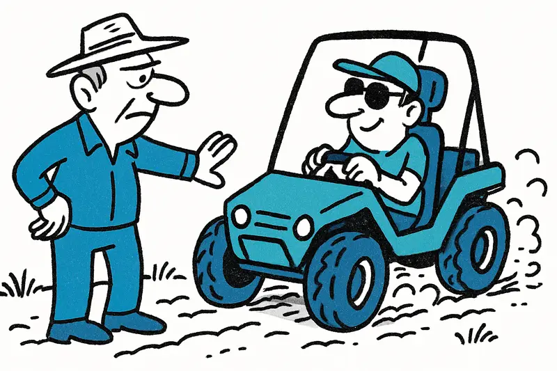 «Hasta aquí y no más»: cuando los buggies turísticos horadan los caminos rurales de Cala Millor