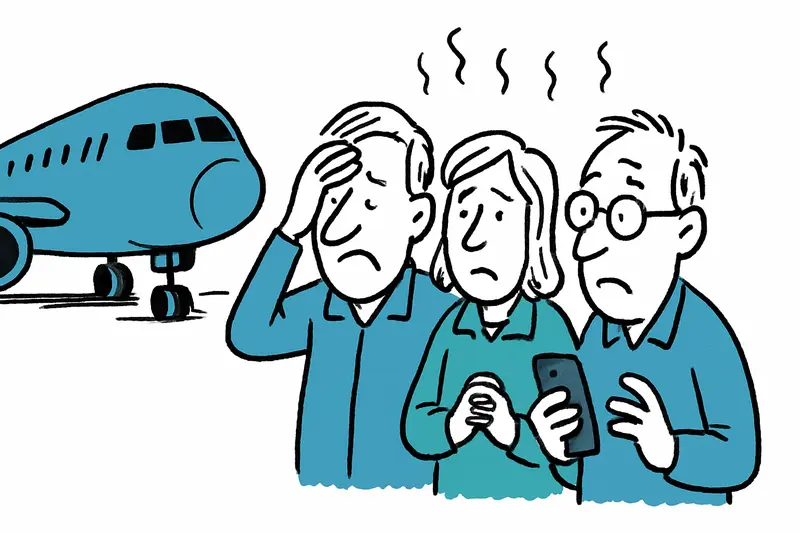 Cuando una rueda de morro detuvo la noche: Una llamada de atención para la aviación y los viajeros