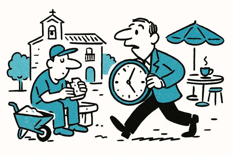 Campos, donde el tiempo transcurre un poco más despacio