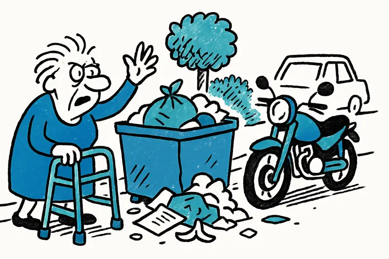 Can Pastilla: residentes dan la alarma por basura, suciedad y mal estacionamiento