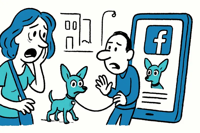 Chihuahua en Ciudad Jardín secuestrado – rescate exigido tras publicación en Facebook