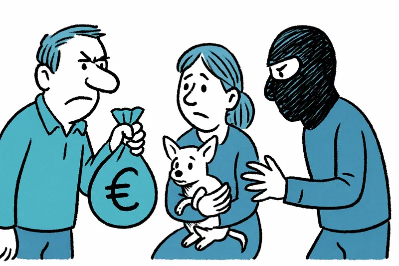 Secuestro en Ciudad Jardín: Peque, 900 euros y la pregunta sobre la seguridad de las mascotas