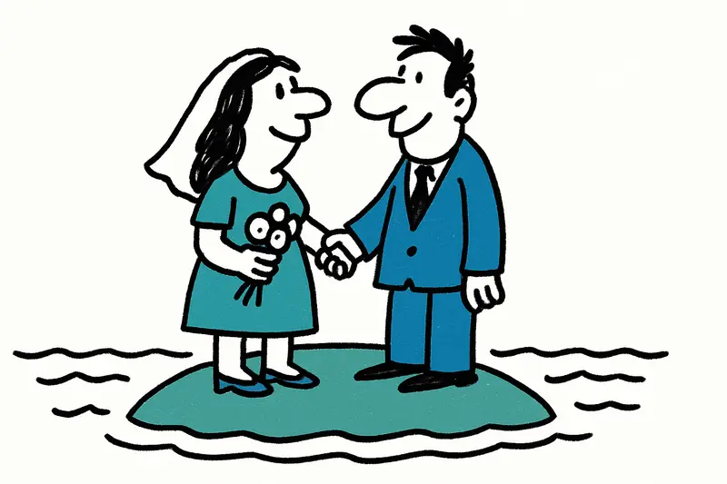 Boda privada en la isla: Christine Neubauer y José Campos se casaron en Palma