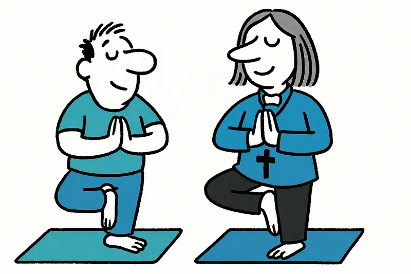 Yoga cristiano en S'Arenal: la pastora une cuerpo y fe