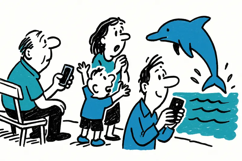 Alegría primaveral en el agua: Delfines juegan frente a Illetes