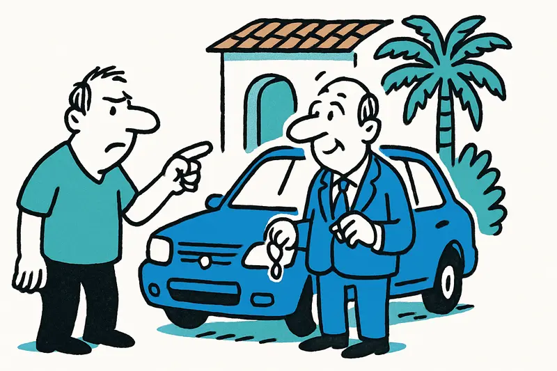 Coches oficiales en Mallorca: cuando los vehículos de servicio parecen privados