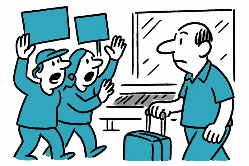 Primer vuelo directo Palma–Abu Dabi: protesta en el aeropuerto y las preguntas incómodas