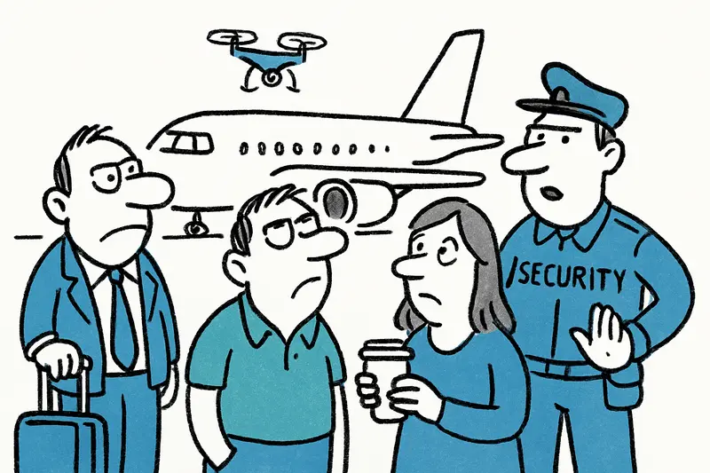 Dron provoca la paralización en el aeropuerto de Palma: ocho vuelos desviados y numerosas demoras