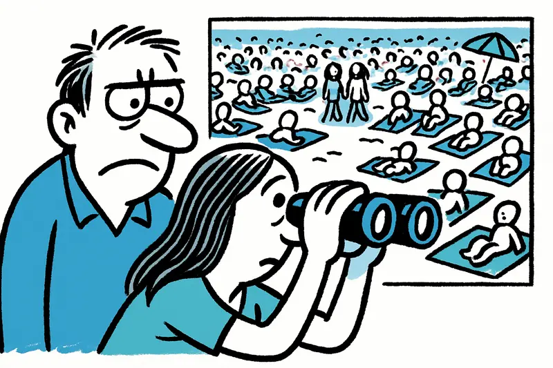 Por qué los residentes evitan las playas en verano — una comprobación de la realidad