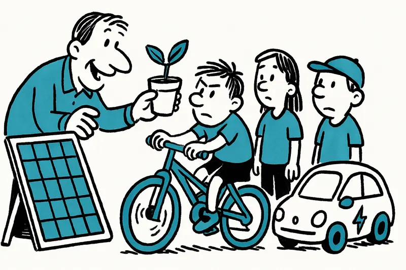 Pequeña comunidad, gran impacto: espectáculo de energía acerca conocimientos ambientales a s'Alqueria Blanca