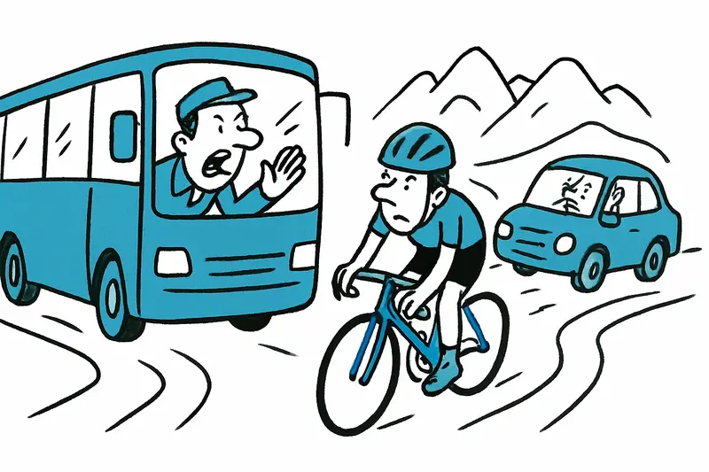 Curvas estrechas, bicicletas rápidas: cuando las carreteras de la Tramuntana se convierten en zona peligrosa