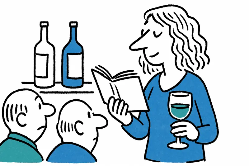 Esther Schweins lee por una buena causa en la Bodega Binivista