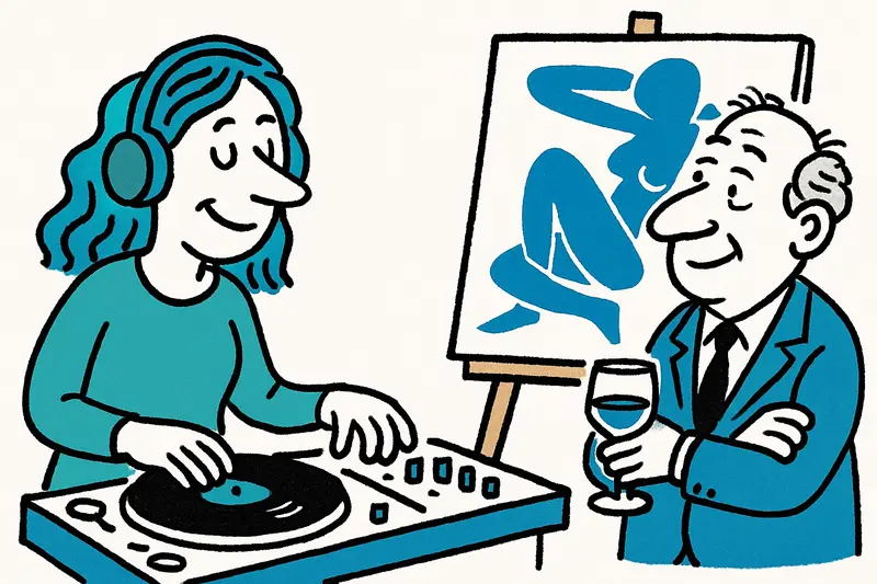 Eva Moreno: Mallorcas kreative Netzwerkerin zwischen DJ-Pult, Leinwand und Luxus