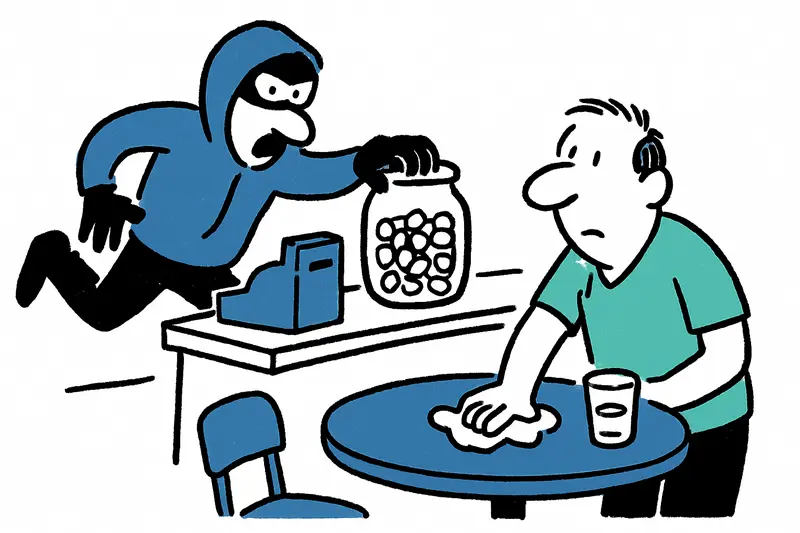 Ladrones exprés en Santa Catalina: por qué los bares pequeños son tan vulnerables