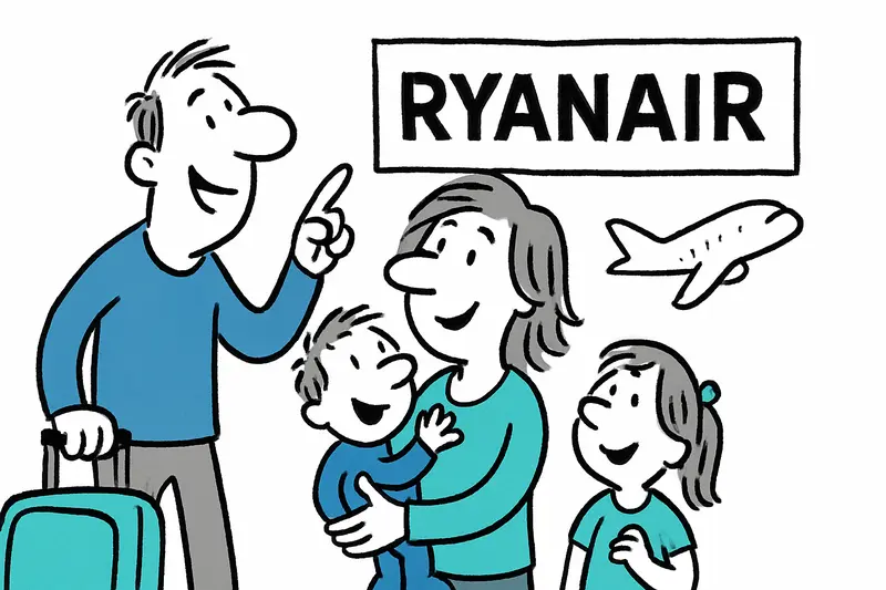 Ahorro para familias: Ryanair elimina la obligación de reservar asientos de pago