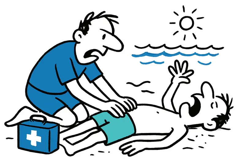 Casi ahogamiento frente a Formentera: hombre de 64 años en estado crítico – ¿Se podría haber salvado?