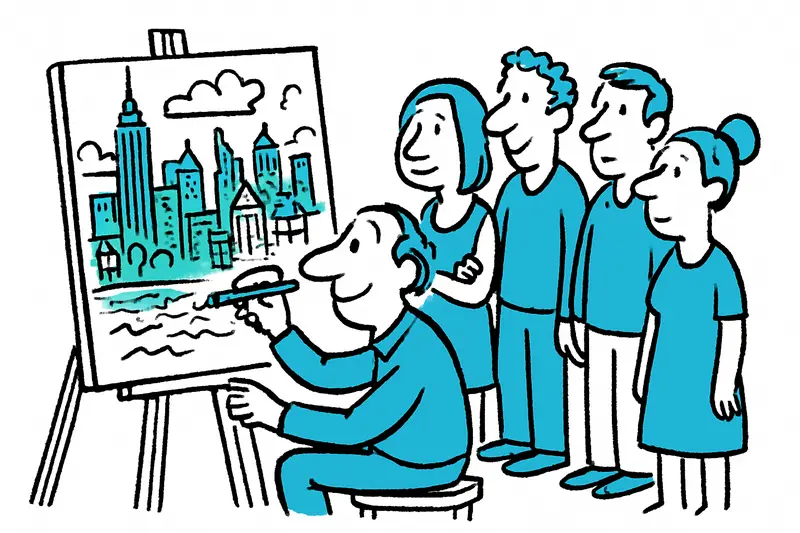 Pop‑Art de Nueva York: Charles Fazzino crea skylines en Palma