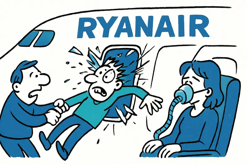 Explosión de ventanilla a 6.000 metros: qué significa el incidente en un vuelo de Ryanair para Mallorca