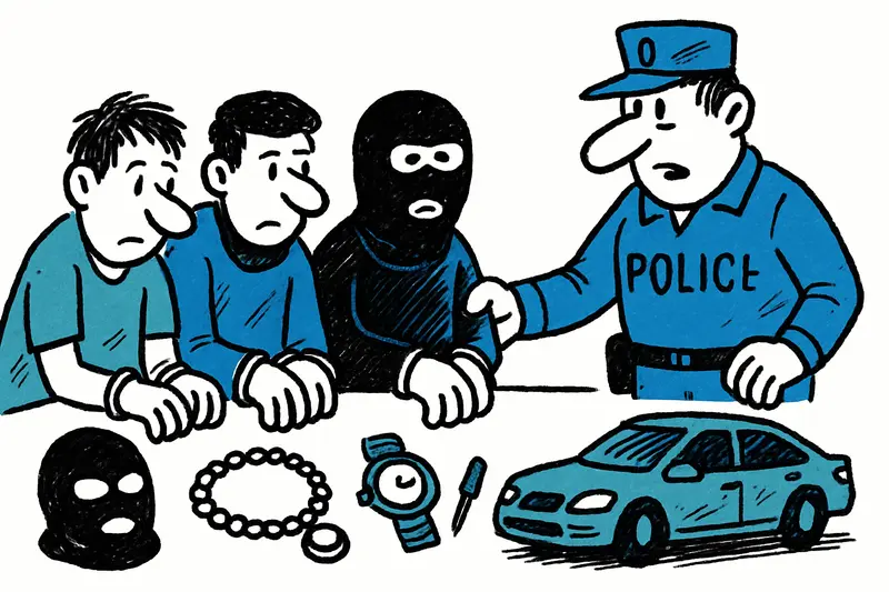 Banda detenida tras robos en empresa de alquiler de coches en Palma