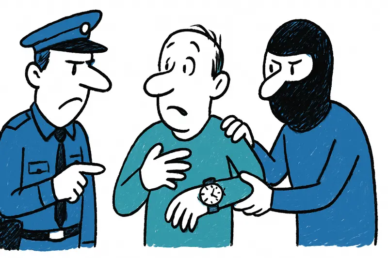 Ladrones de relojes detenidos — ¿pero dónde ha quedado la Patek de 80.000 euros?