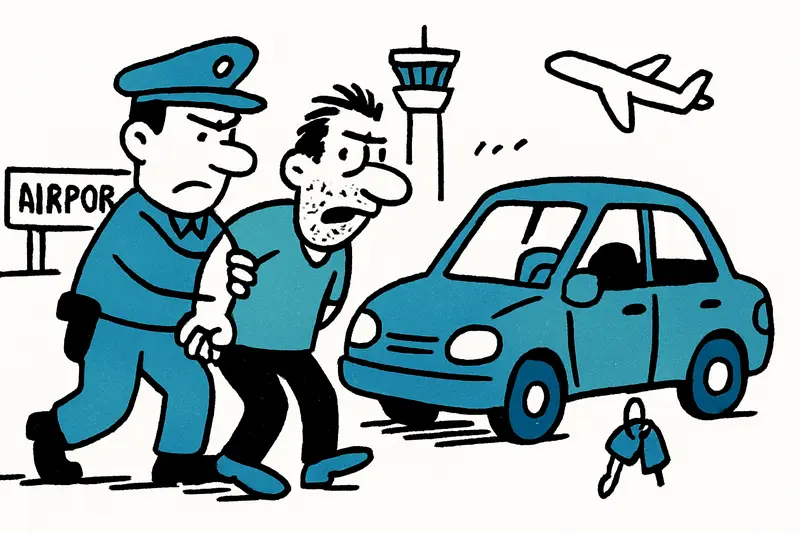 Detención en el aeropuerto de Palma: serie de robos de coches, un coche robado y la pregunta sobre la seguridad